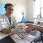 saude oferece testes rapidos em evento no dia do diagnostico precoce do hiv durante evento no centro dia 7 serao realizados testes rapidos de ist foto jorge ronald