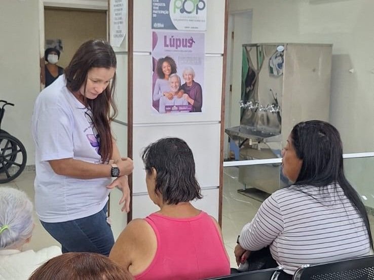 municipio faz campanha de conscientizacao sobre lupus lupus e uma doenca importante e o diagnostico precoce contribui em muito para qualidade de vida do paciente foto divulgacao