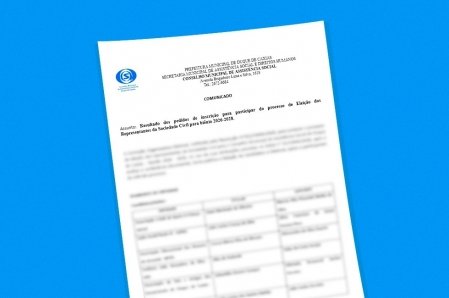 thumb conselho municipal divulga resultado dos pedidos de inscricao para participar do processo de eleicao dos representantes da sociedade civil para bienio 2026 2028