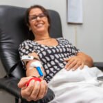 dia d de doação de sangue no hemocentro. macaé/rj.