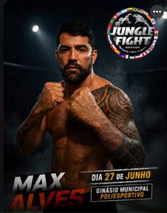 Bolsa Atleta de Macaé, Max Alves integra card profissional do Jungle Fight 1782346833