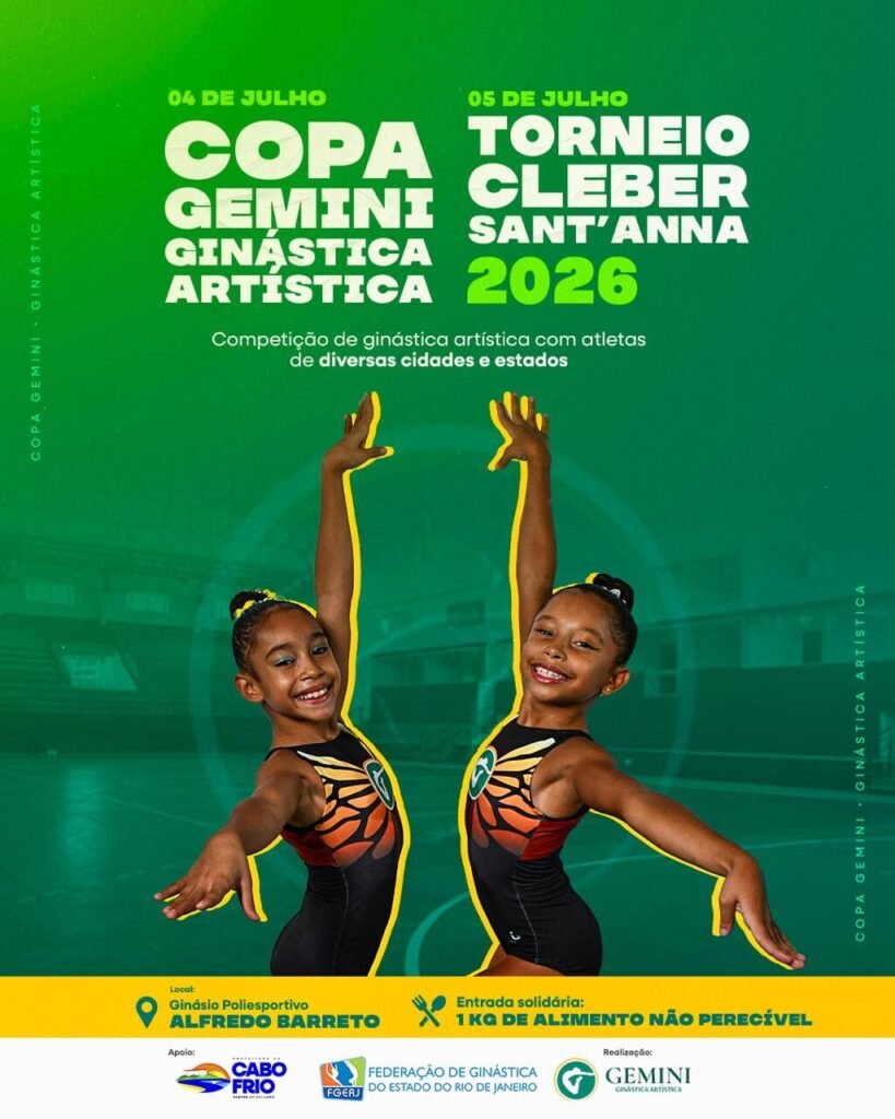 campeonato de ginastica artistica sera realizado neste fim de semana em cabo frio