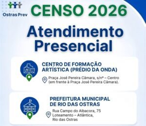 prazo para terminar censo previdenciario termina nesta terca dia 14 ostrasprev disponibiliza atendimento presencial para censo previdenciario censo 2026