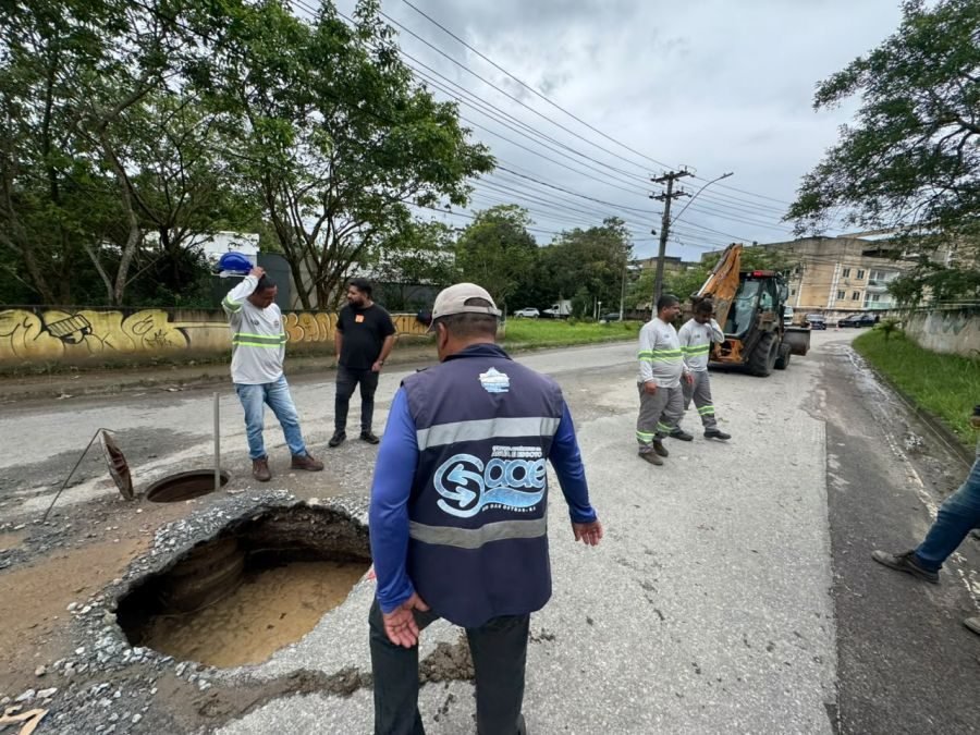 prefeitura mobiliza equipes para servico de manutencao no colinas acao saae 08 900x675